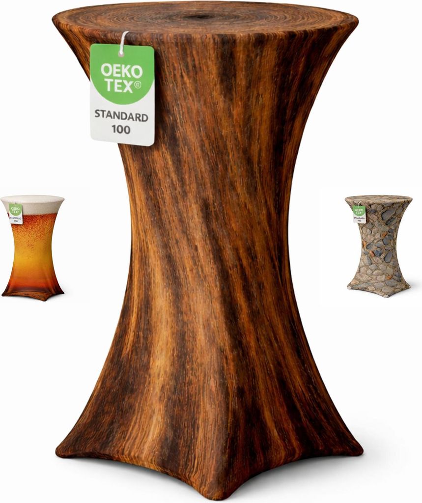 Stehtischhusse Stretch für Bistrotisch Motiv Ø Produktbild 