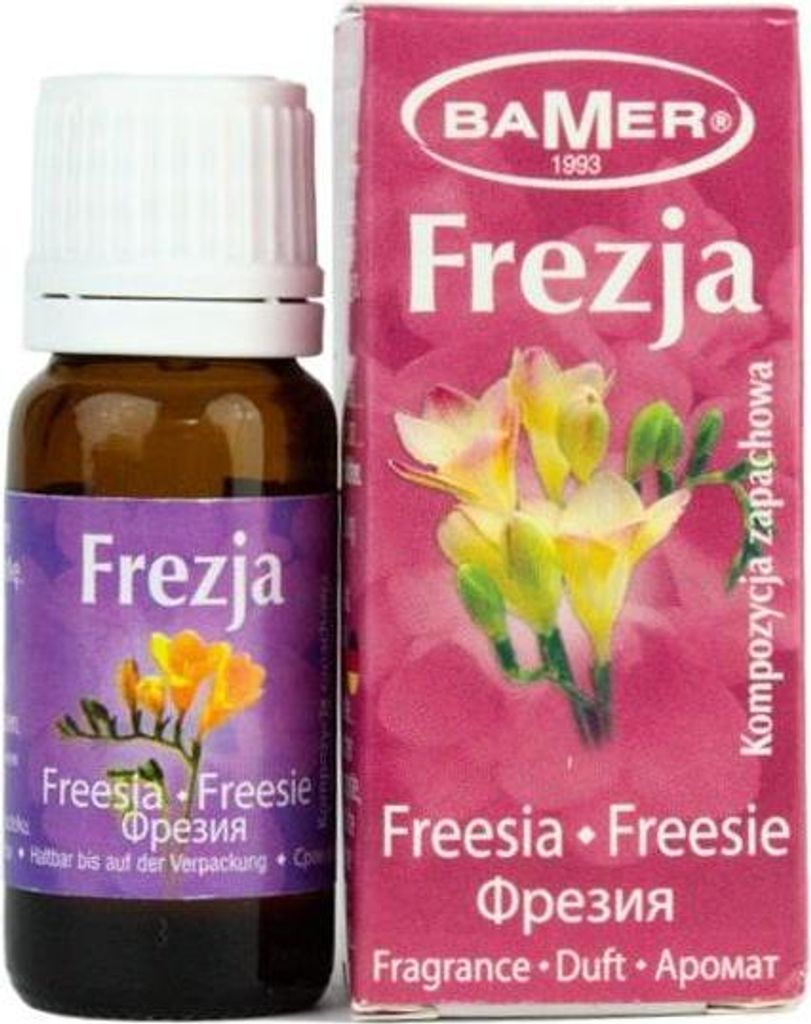 BAMER | Vonný olej ve skleněné lahvičce 7 ml - Vůně frézie Obrázek produktu 