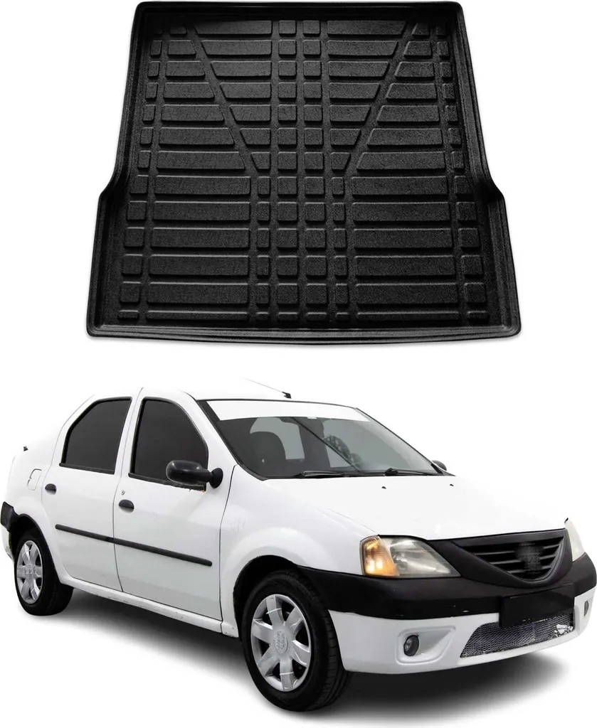 Fodera Bagagliaio Dacia Logan 2005-2008 TPE | Gomma Alta Resistenza