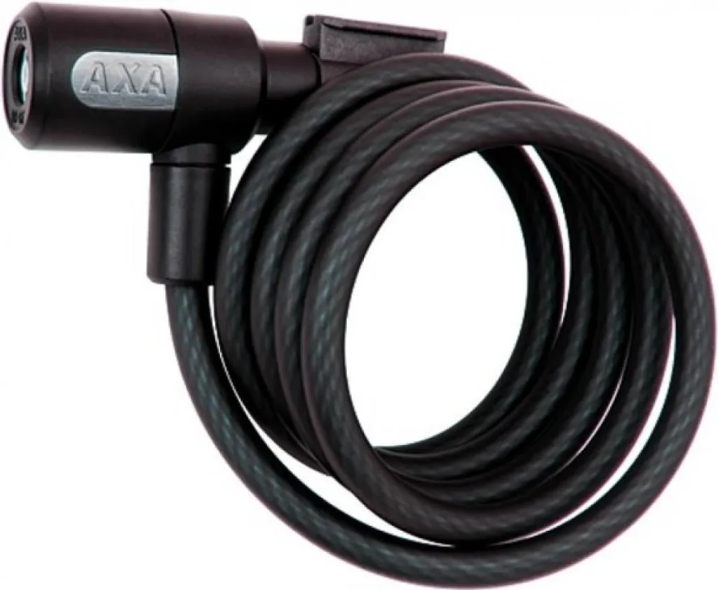 Câble à Enficher AXA Newton 180 cm en Acier avec Protection Anti-Rayures