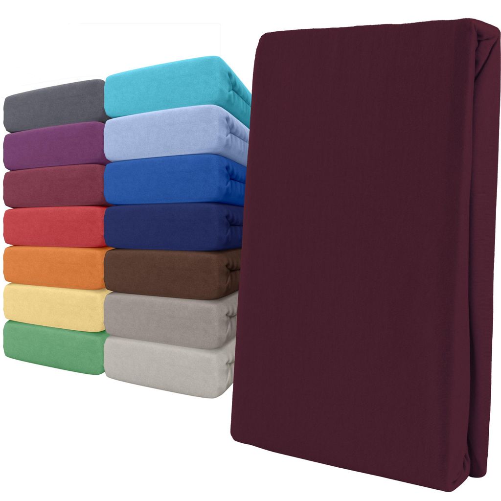 Spannbettlaken Wasserbett Jersey 180x200-200x220 cm Produktbild 