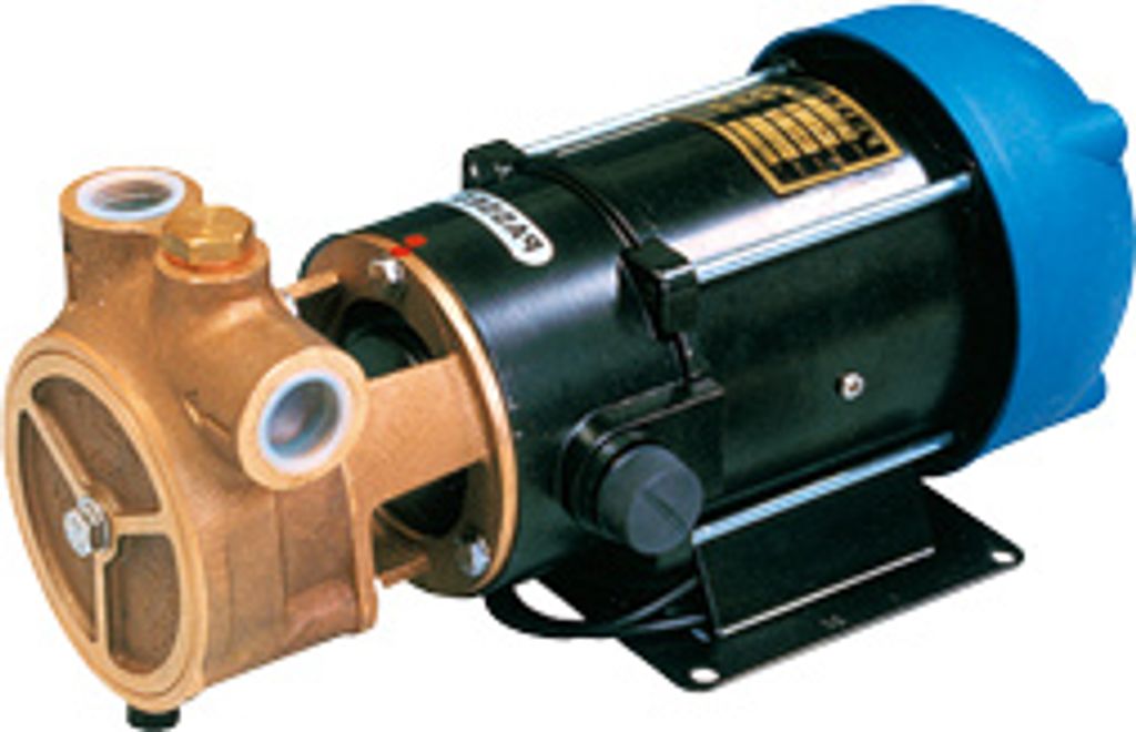 Allpa Zentrifugalpumpe A66b, 24v/9a, 17l/Min, Selbstansaugend Bis 5,5m, Förderhöhe Max. 18m, Ø20mm