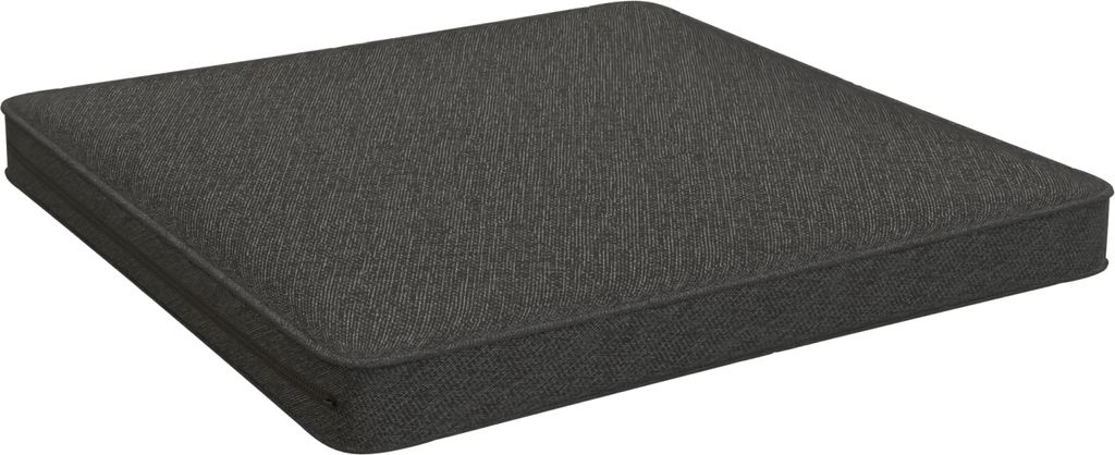 POKAR Loungekissen Sitzauflagen Sitzkissen Sitzpolster, Farbe:Anthrazit, Size:Sitzkissen 60x60