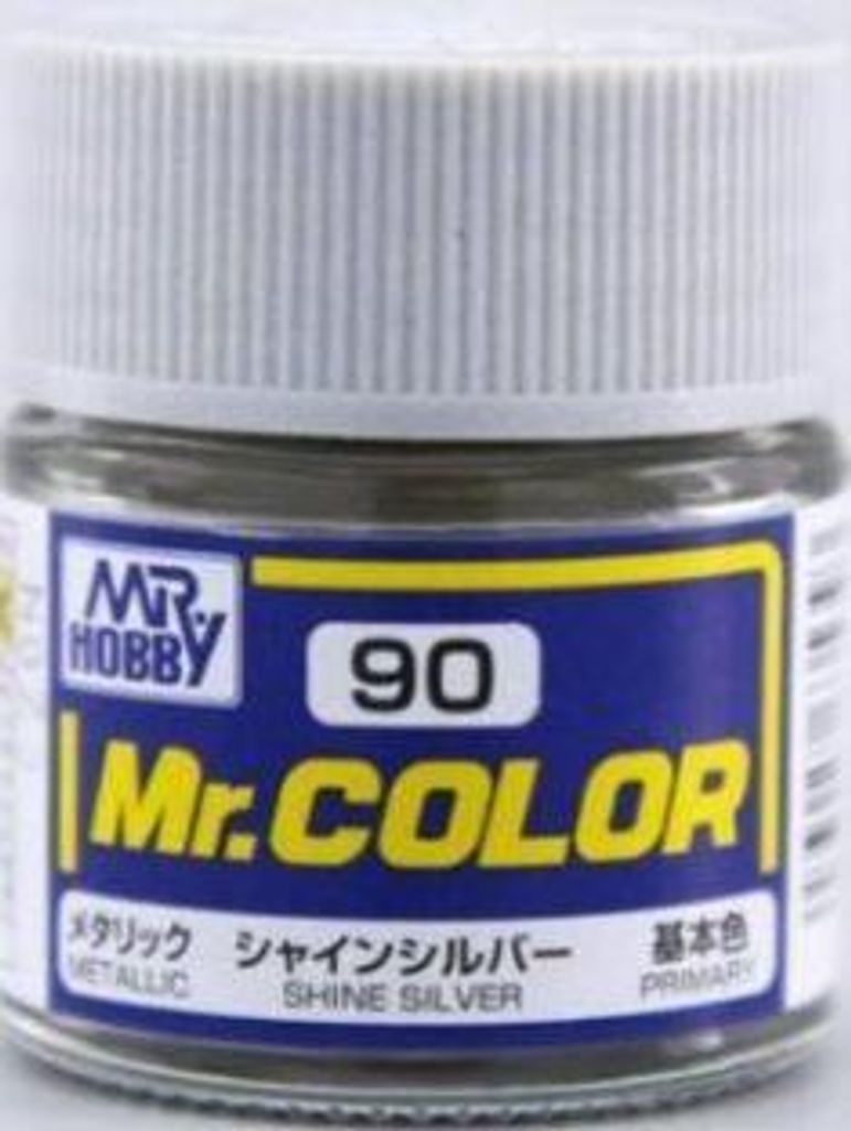 Mr Hobby - Gunze C-090 - Mr. Color (10 ml), Shine Silver