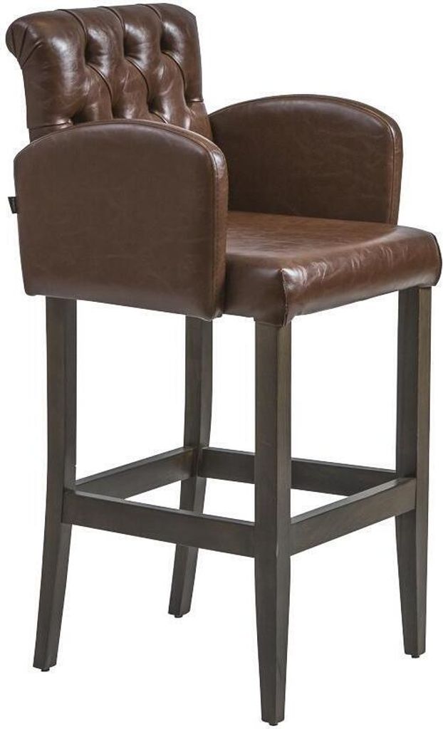 Moderne Barhocker Holz Stuhl Hocker Bar Esszimmerstuhl Luxus Möbel JVmoebel