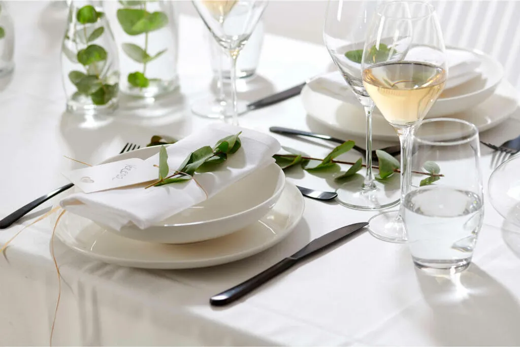 Ritzenhoff & Breker 407167 Servizio da tavola Skagen - 12 pezzi, porcellana, bianco - 5