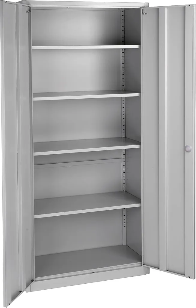Armoire métallique Eco 180x81x39 cm avec 4 étagères modulables - 11