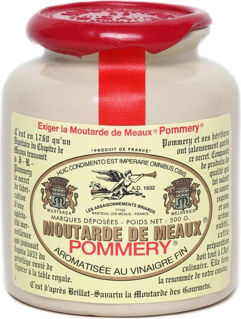 Pommery Moutarde de Meaux französischer Senf körnig im Produktbild 