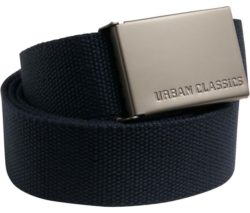 Urban Classics Canvas Riem – Uni riem van stevig polyester Productafbeelding 