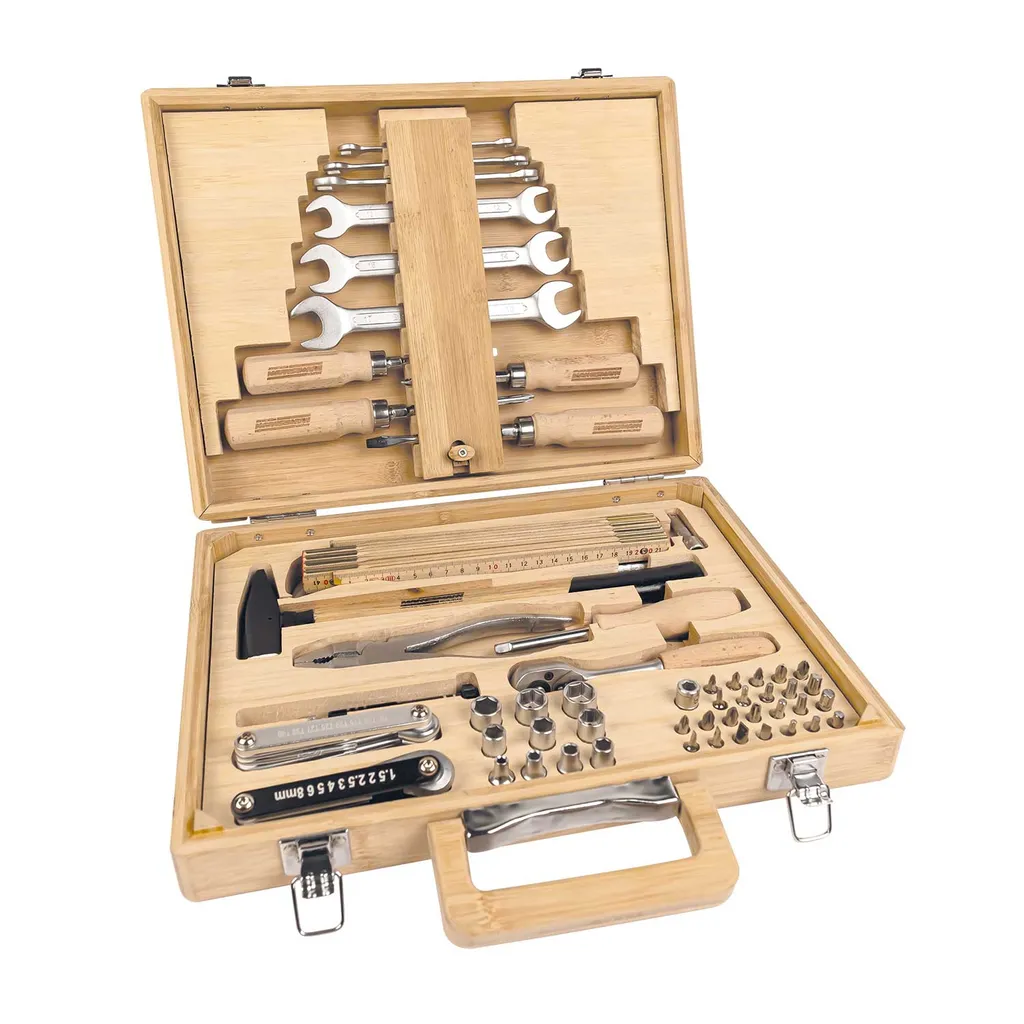 Kit outils pour bricolage maison et garage M29003 coffret 75 pièces