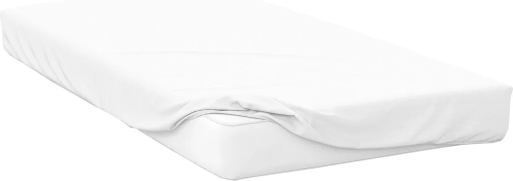 Drap-housse blanc 122cm pour grand lit simple matelas très épais