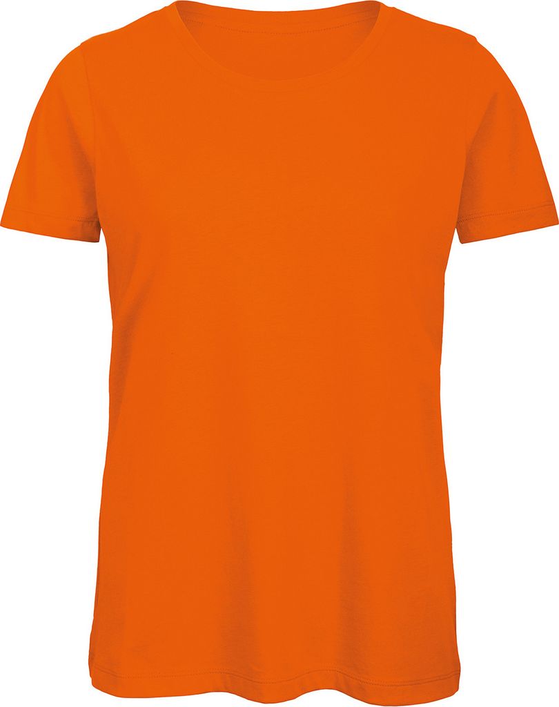 B&C - T-Shirt, aus biologischem Anbau für Damen RW7767 (XXL) (Orange)