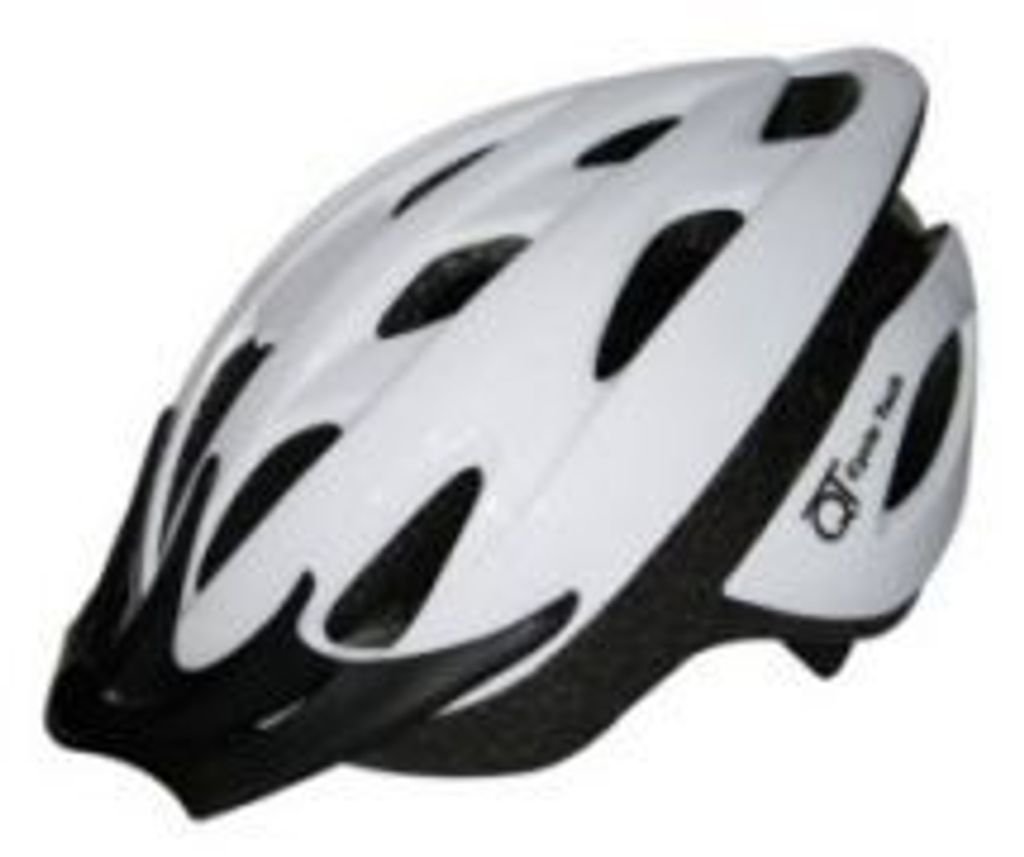 Cycle Tech Fuse Fahrradhelm Unisex - L (58 - 62 cm) - Weiß Glänzend