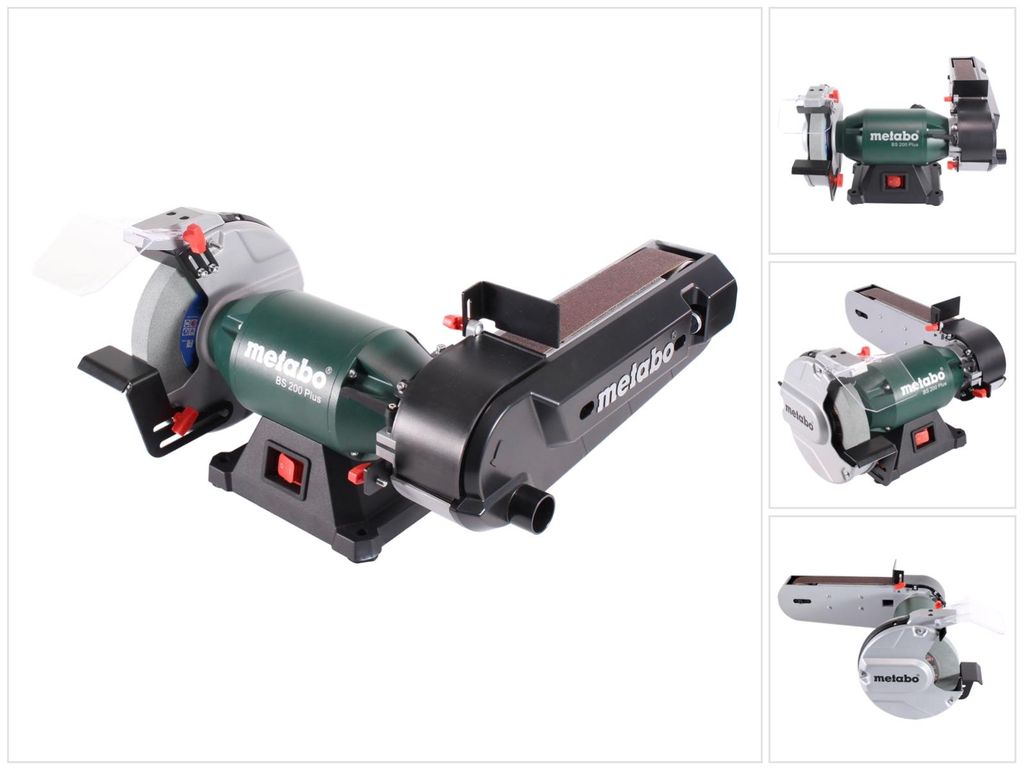 Szlifierka taśmowa kombi Metabo BS 200 Plus 600 W 2,7 Nm ( Zdjęcie produktu 