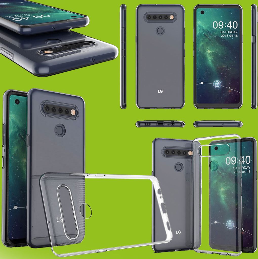 Für LG K41S Silikon TPU Transparent Handy Tasche Hülle Produktbild 