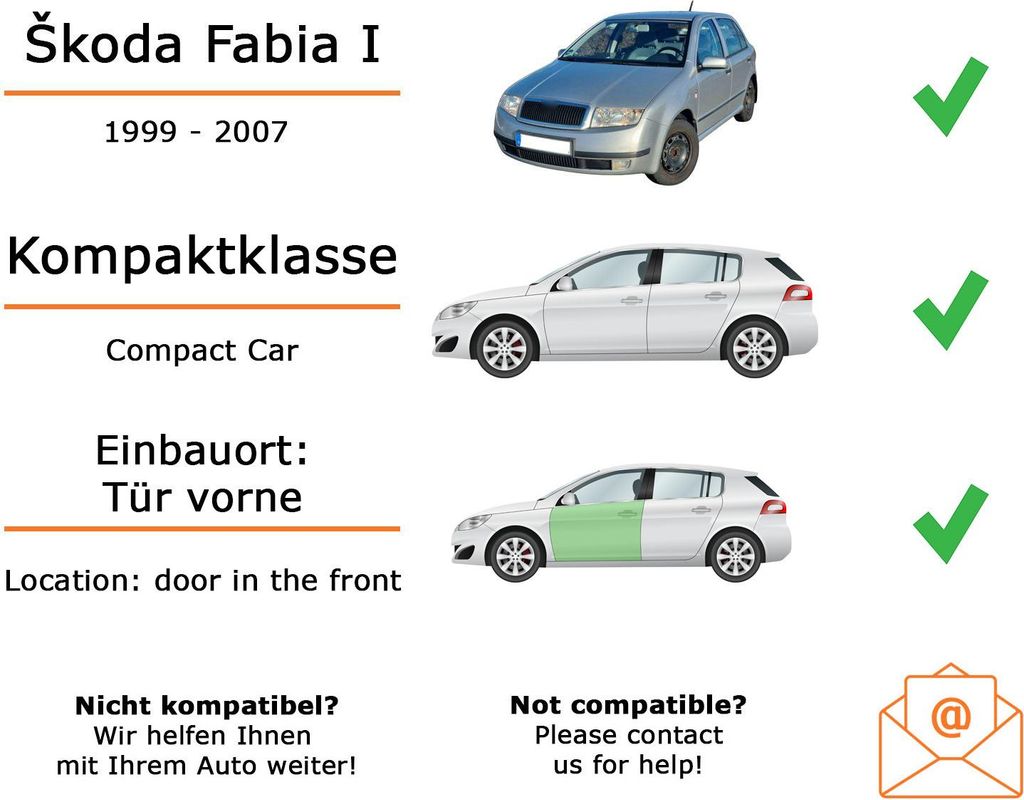 Lautsprecher Boxen Einbaupaket vorne Hertz Hertz X 165 passend für Skoda Fabia I + Kompaktwagen | 2x Tief-Mitteltöner mit integriertem Hochtöner...