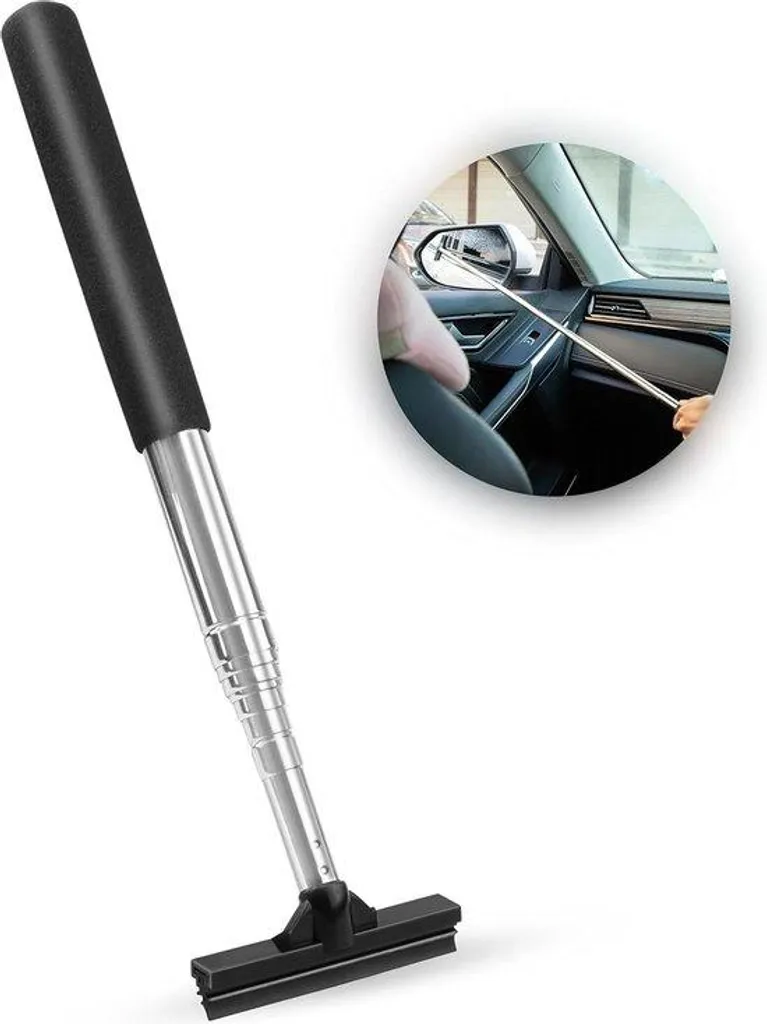 Essuie-glace de voiture noir extensible 99 cm pour pluie et brouillard