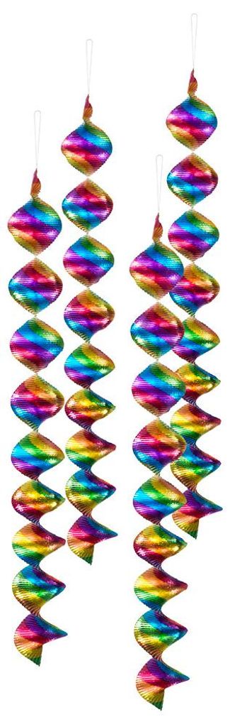 Guirlande en spirale, colorée Image du produit 