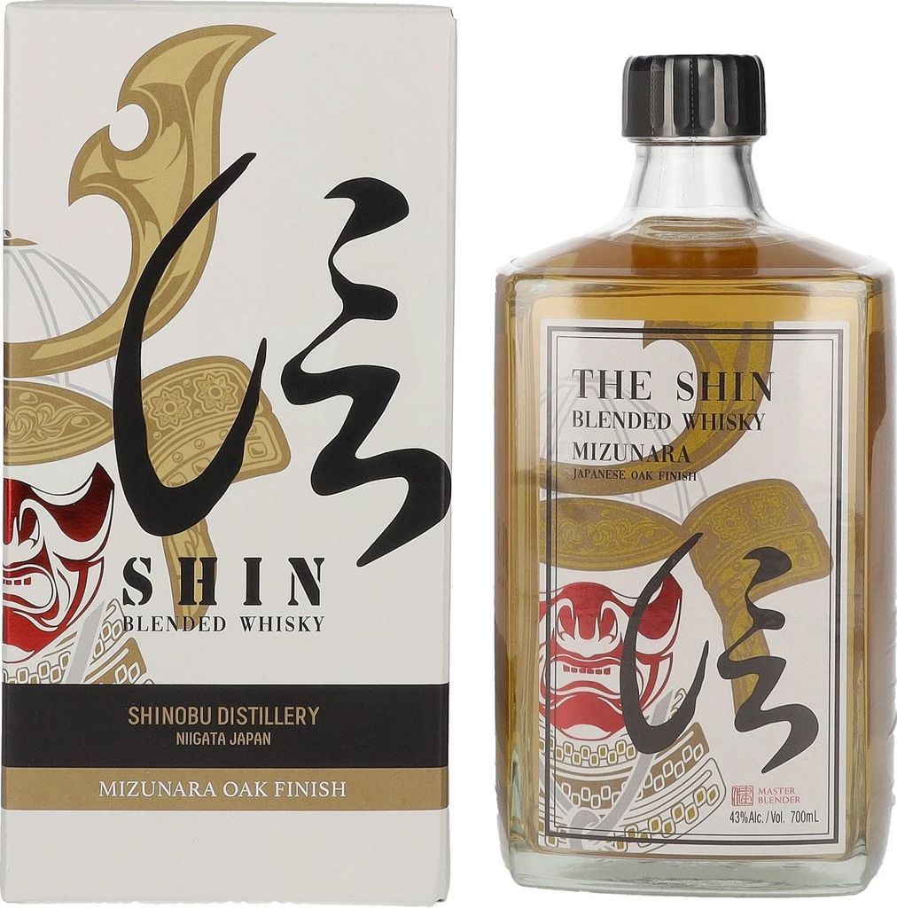 The Shin Blended Whisky MIZUNARA Japanese Oak Finish 43% Produktbild 
