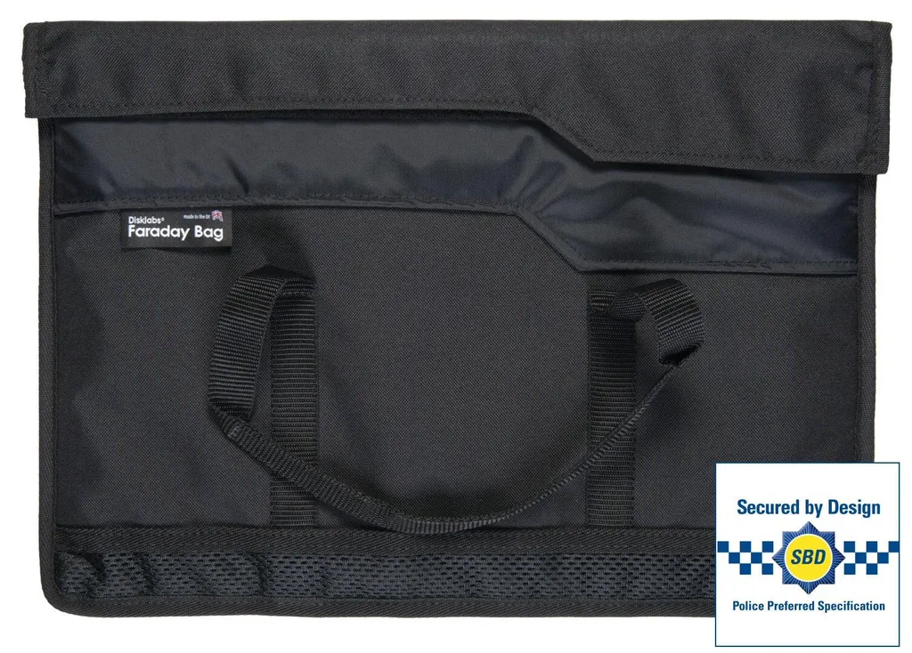 Pochette Faraday pour ordinateur portable Disklabs LS1 blindée - 2
