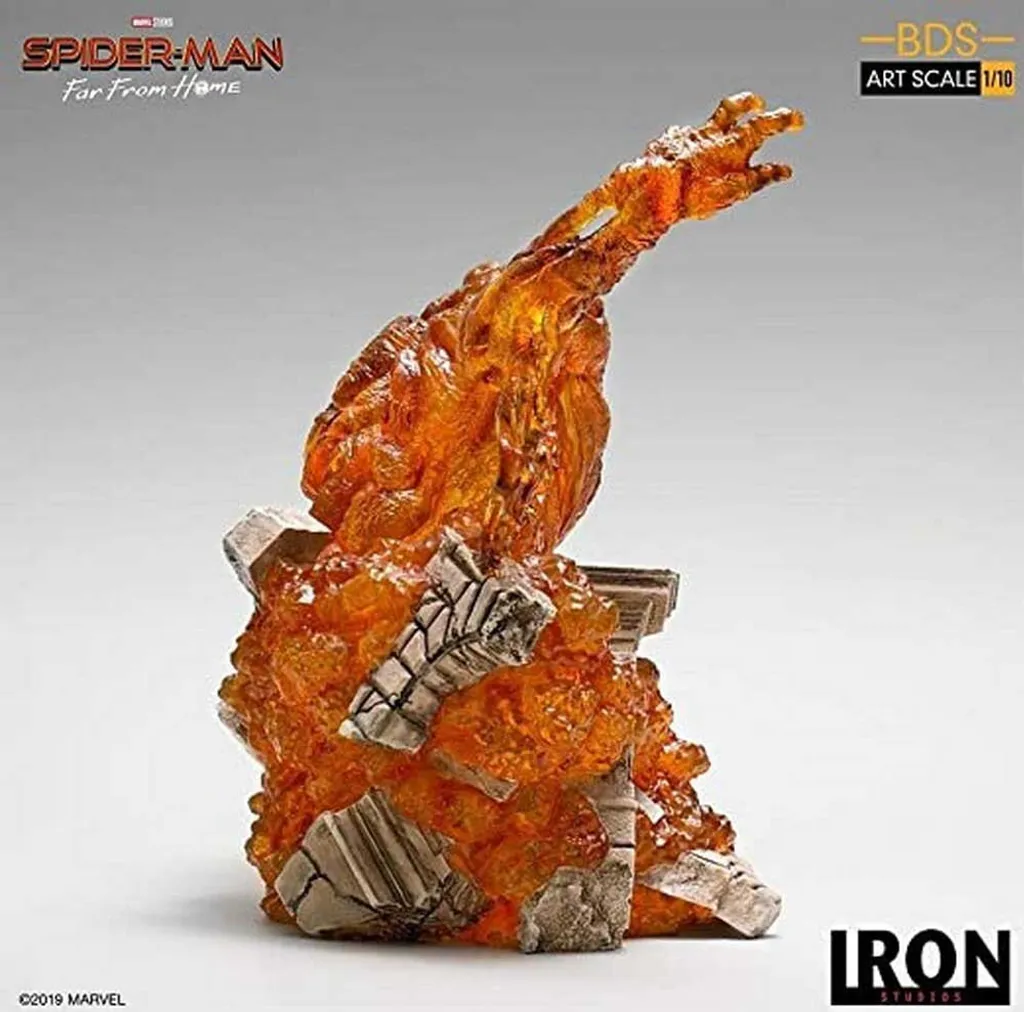 Diorama Molten Man Deluxe pour Décoration Marvel Spider-Man Far From Home - 5