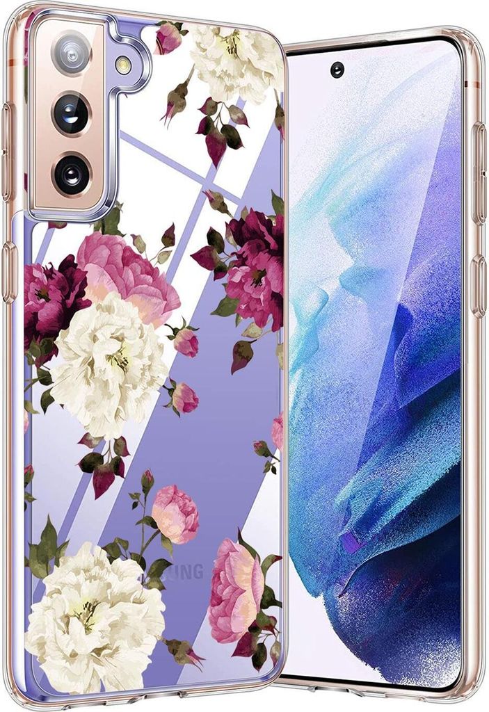 Conie Aufdruck Silikon Schutzhülle für Samsung Galaxy S21 Plus Tasche Case Bild Cover Bumper TPU Hülle als Motiv 07