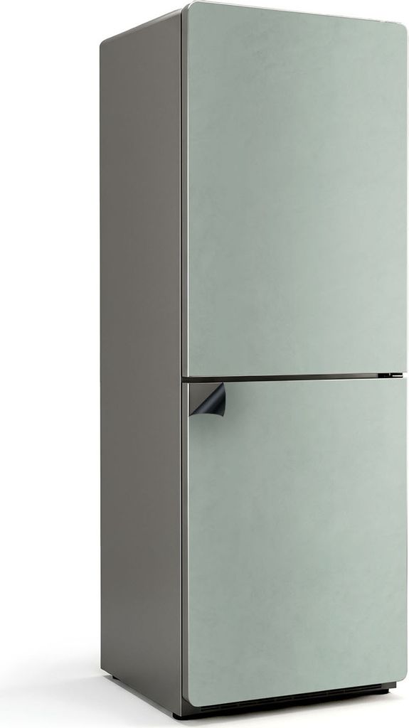 Farbe Hellgrün – Magnetische Kühlschrank Abdeckung – Dekorfolie magnetisch Küche – Kühlschrank Magnet Deko – selbstklebende Magnettafel...
