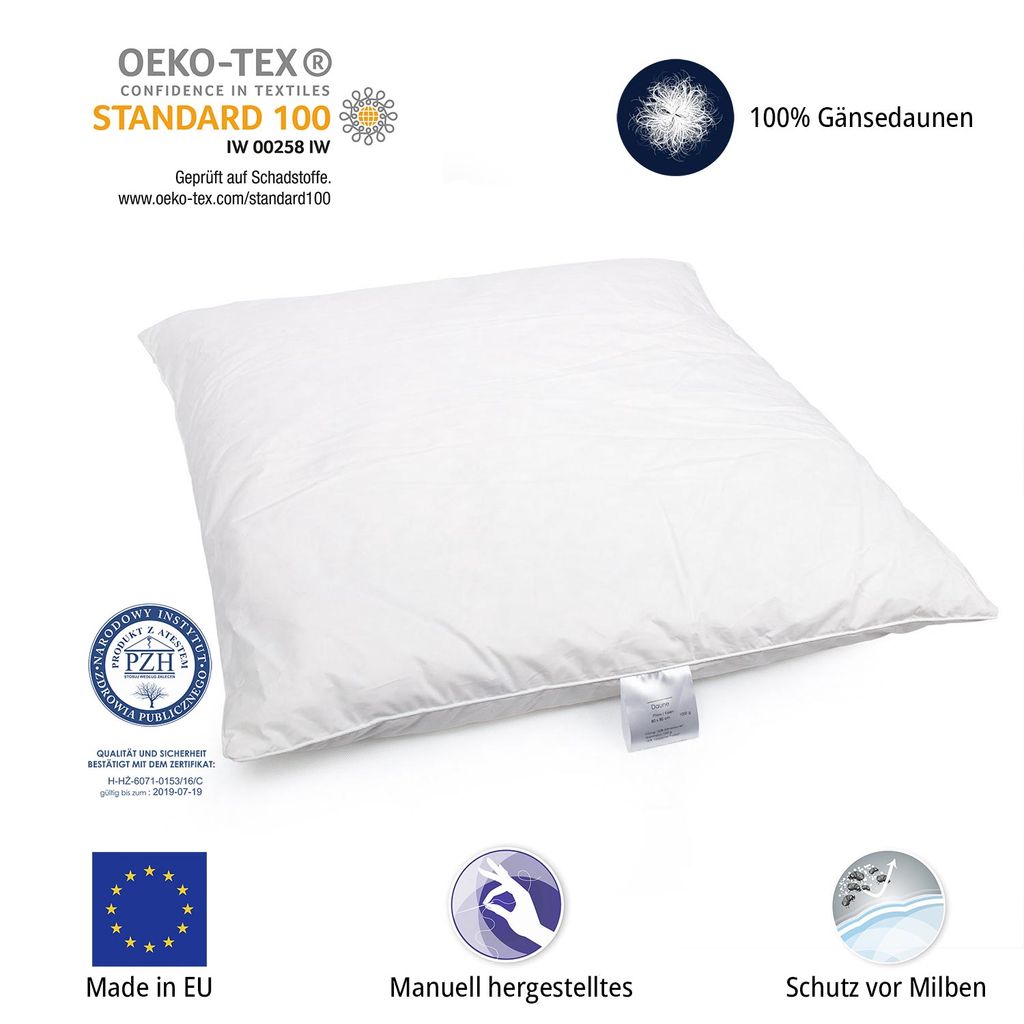 1-er Set | Kopfkissen 80x80 cm | Füllung: | Kaufland.de