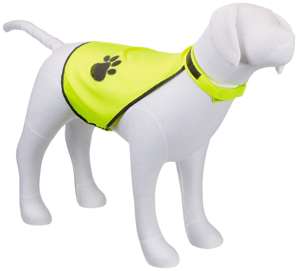 TRIXIE Warnweste für Hunde L, neongelb, reflektierend, Produktbild 