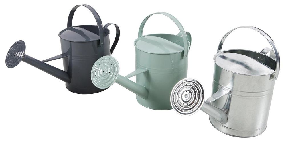 Gießkanne Blechkanne Metallkanne Kanne verzinkt 5 Liter Produktbild 