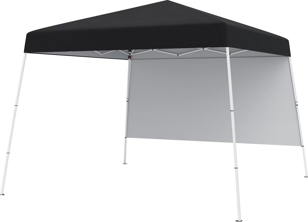 COSTWAY Gazebo pop up 3x3m, gazebo pieghevole con 1 parete Immagine del prodotto 