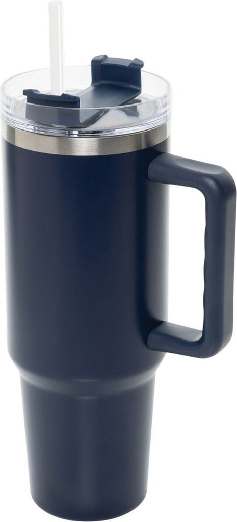 XD Collection - Trinkbecher "Peakflow", Recycelter Edelstahl, 1200ml XD642 (Einheitsgröße) (Marineblau)