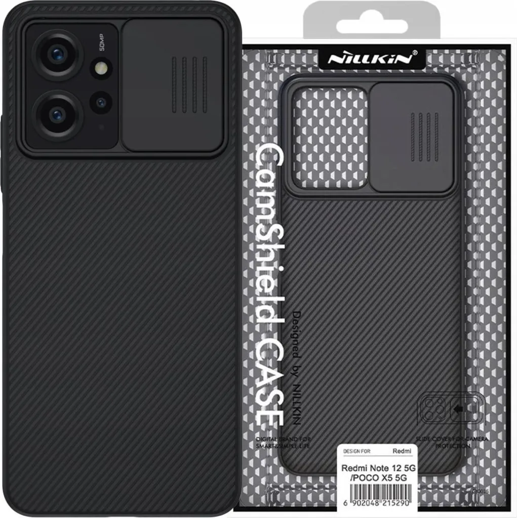 Nillkin Camshield Xiaomi Redmi Note 12 4G / Lte Nero