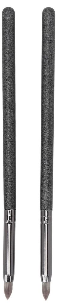 2 Stück Concealer-Pinsel für Tränenwegs- und Augenringe, Make-up-Pinsel für die Augenpartie, Kosmetikwerkzeug