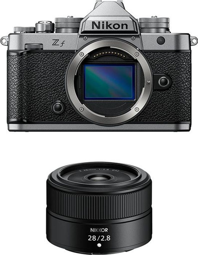 NIKON Zf Silver + obiektyw Z 28 mm f/2,8 Zdjęcie produktu 