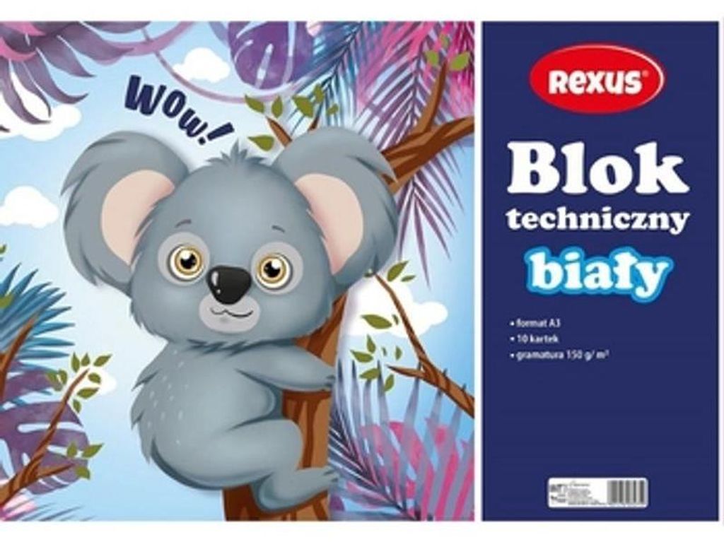 Technischer Block Beniamin A3, 10 Blatt, weiß