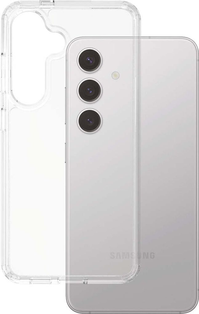 PanzerGlass CARE by Flagship Case Transparent Urban Combat w. Clear Frame Samsung Galaxy S25