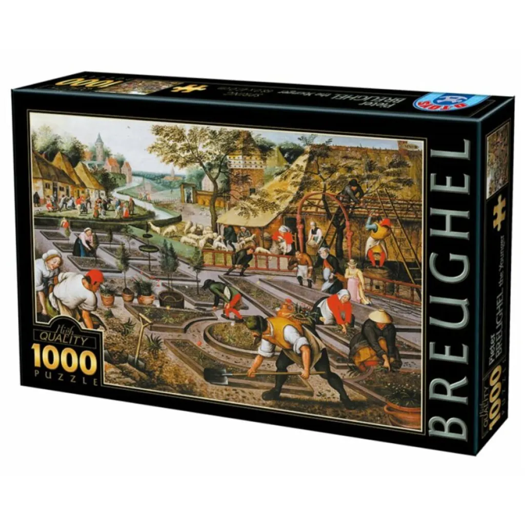 Puzzle 1000 pièces Automne D-TOYS - Activité Détente et Décoration