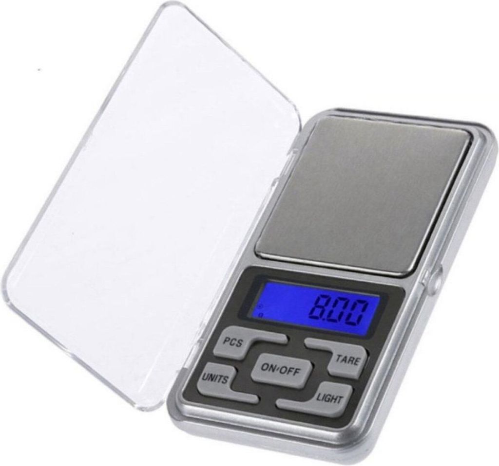 Digitale Präzisionswaage 500g / 0,1g - Feinwaage mit LCD-Display