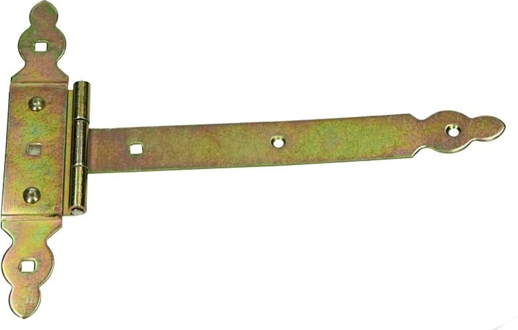 Kreuzgehänge mit vernietetem Stift 250/50x220mm gelb Produktbild 