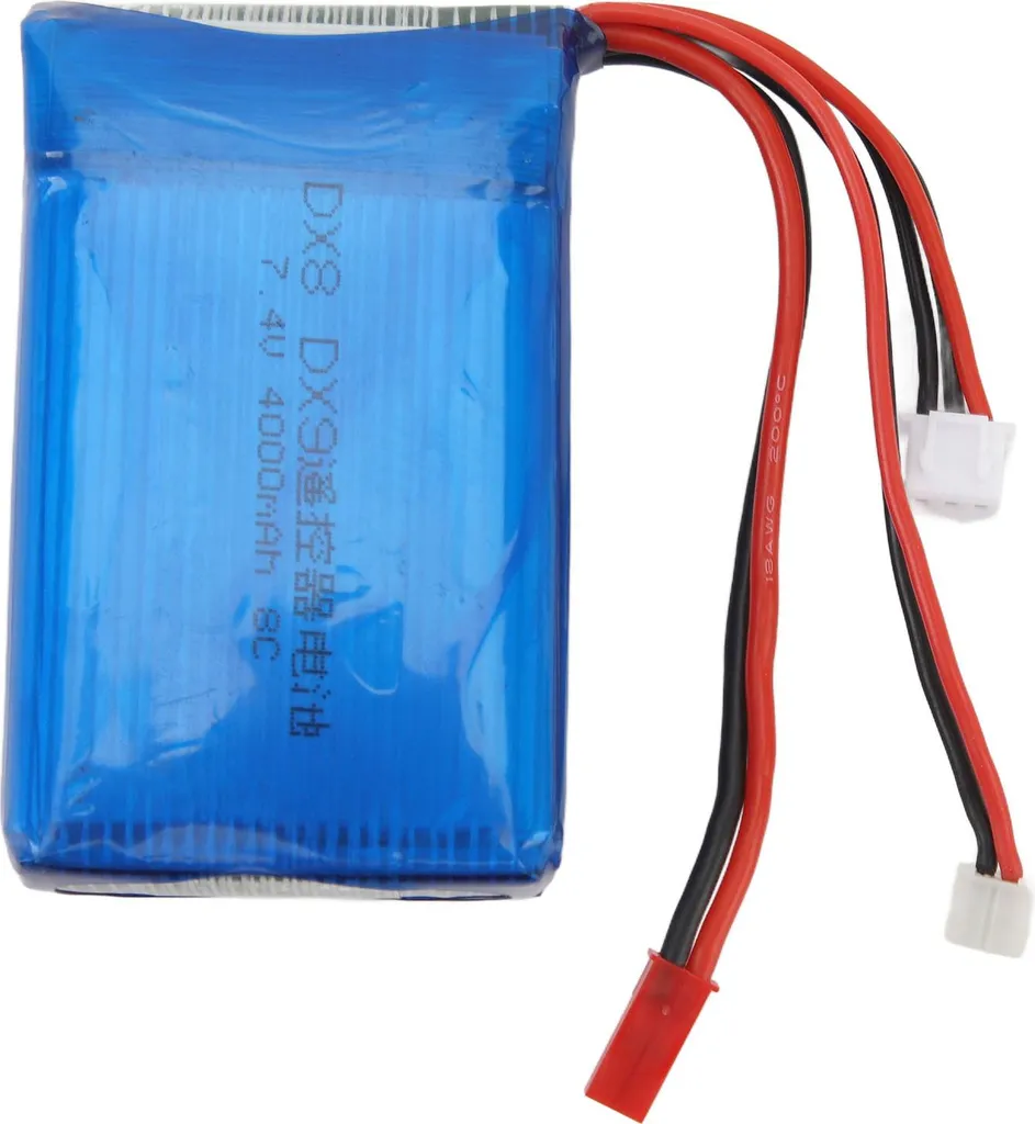 Batterie de remplacement 4000 mAh pour télécommande Spektrum DX8 DX9