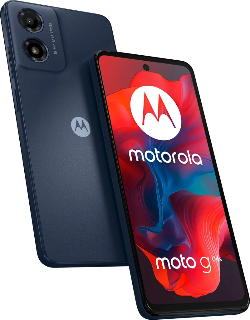 Motorola Moto G04s 64 Go Bleu Satiné - Smartphone Android 14 PB360017SE
