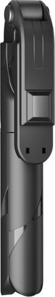 Selfie Bracket Retractable Bluetooth-kompatibler 4.0 professionelle Fernbedienung Selfie Stick Stativ für Live-Streaming-Schwarz