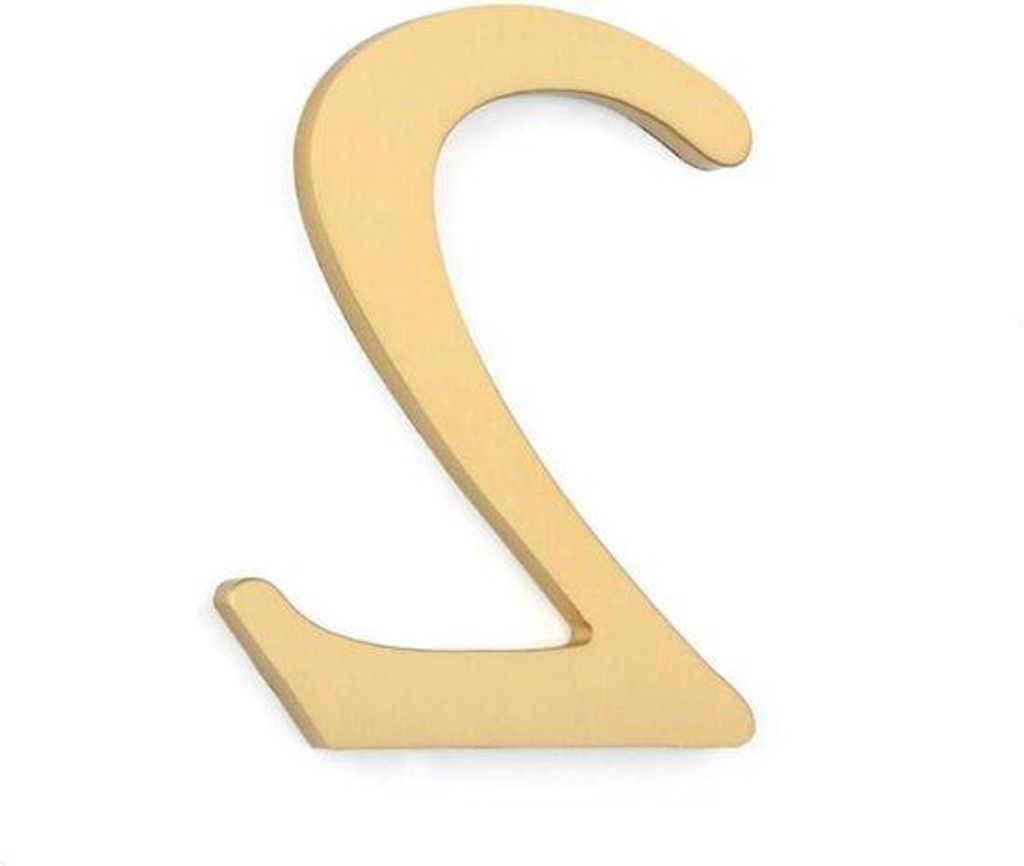 Plaque de porte autocollante en laiton pour entrées de Image du produit 