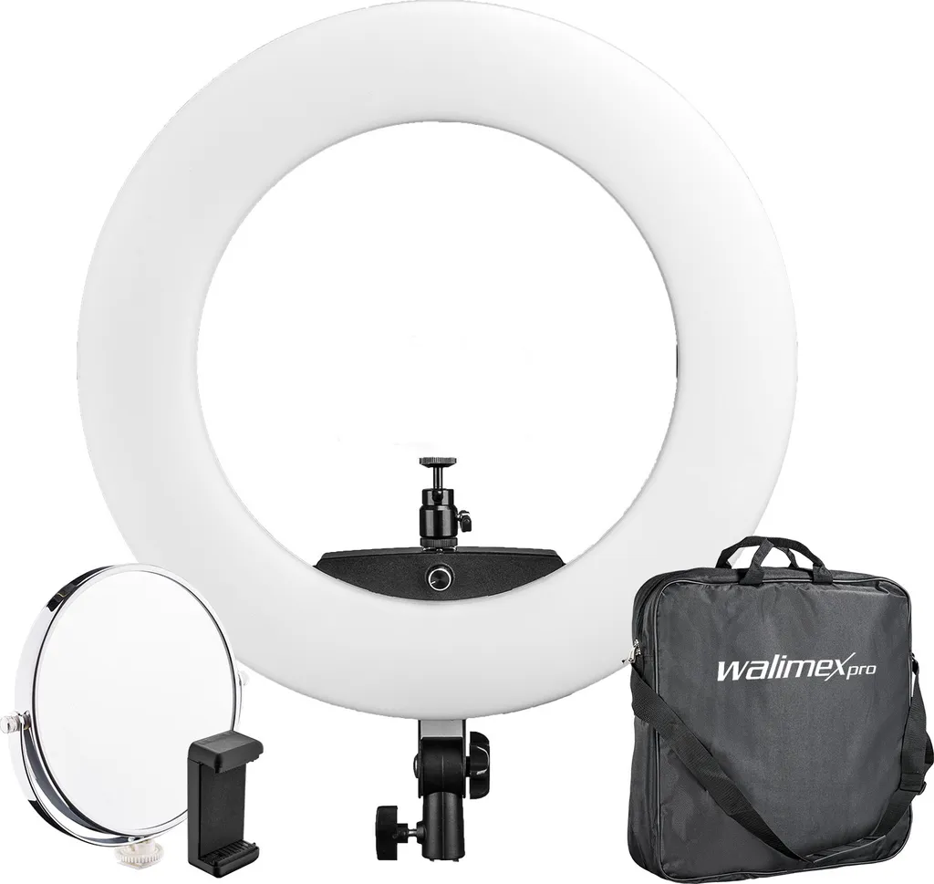 Anneau Lumineux LED Walimex Medow 960 Pro avec Accessoires et Sac