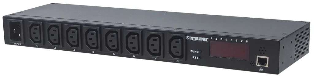 PDU IP 19 pouces évite les surcharges - Multiprise rackable 8 prise