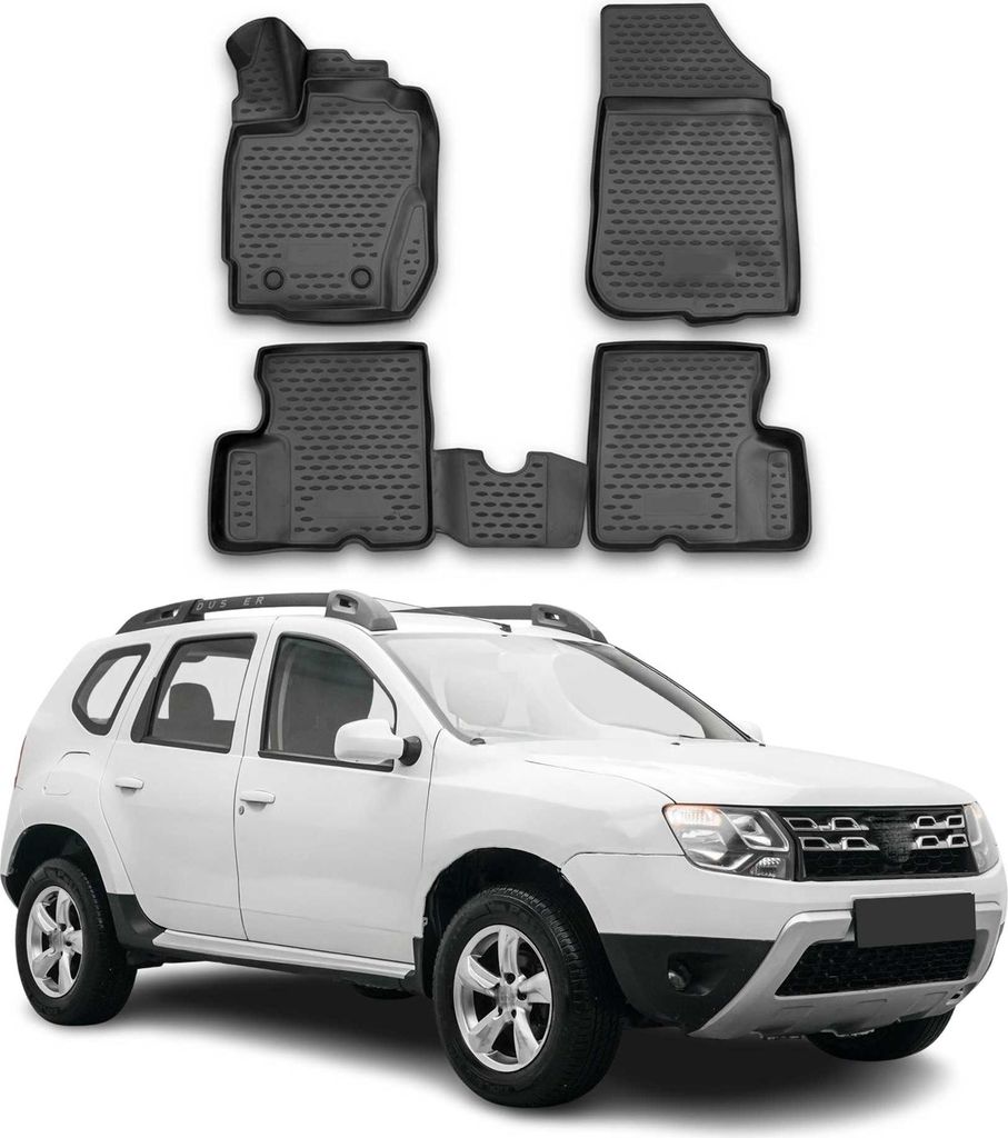 OMAC Tapis de sol pour Dacia Duster 2015-2018 sur mesure en Image du produit 