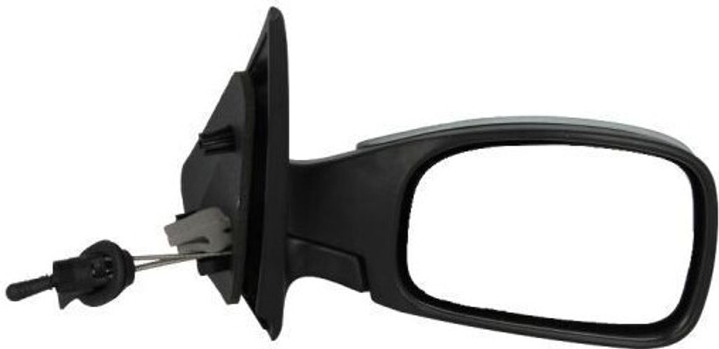 BLIC 5402-04-1115284P Außenspiegel Seitenspiegel Rechts passend für PEUGEOT 306 Schrägheck (7A, 7C, N3, N5) Konvex Grundiert Manuell