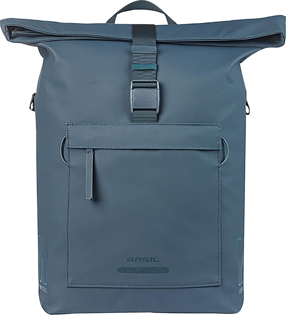 Basil Brooklyn Mik Hooks Fahrradtasche 17l Blau  Blau One Produktbild 