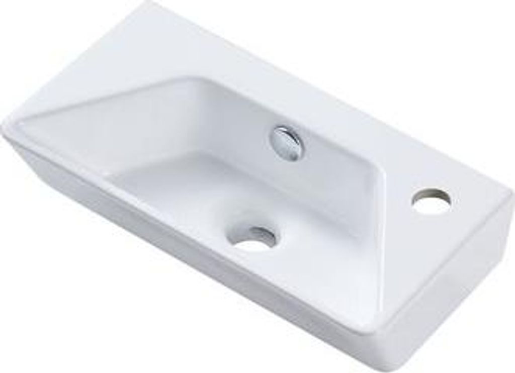 Primaster Gästewaschbecken 40,5 cm Arta weiß Keramik